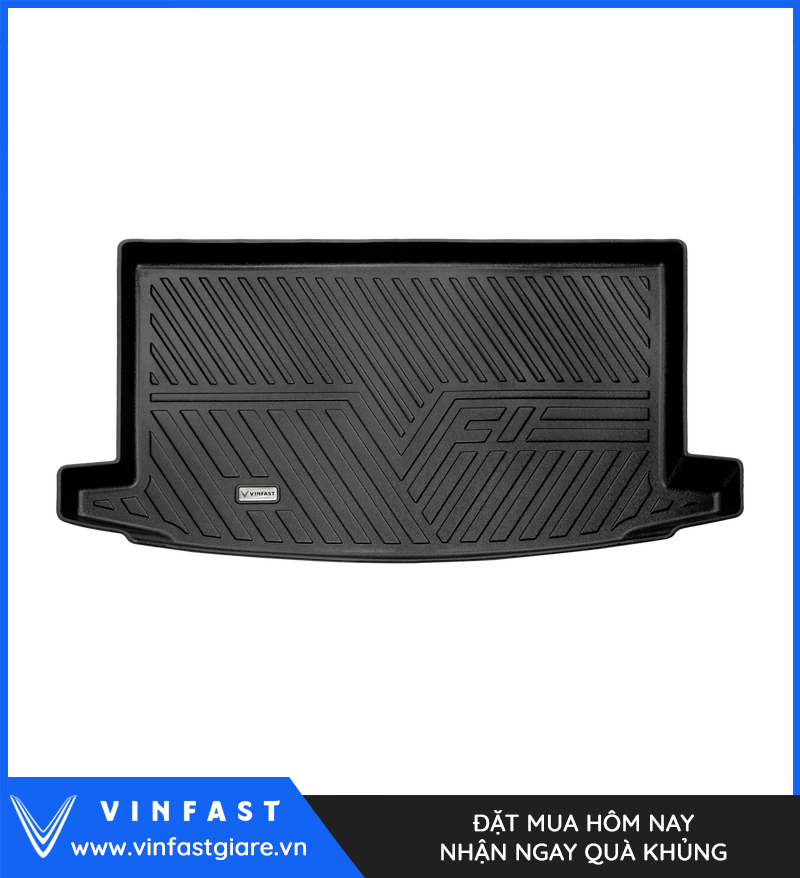 Thảm Cốp 3D VinFast VF 6 Có Tấm Che Lốp Dự Phòng