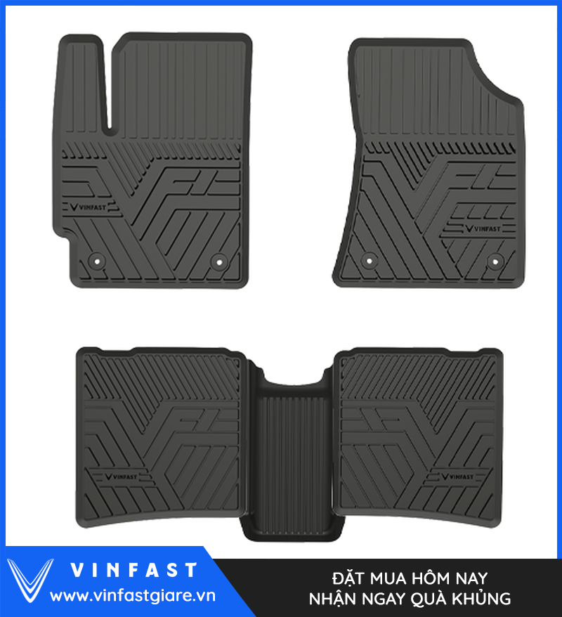 Thảm Sàn Nhựa 2D VinFast Nerio Green