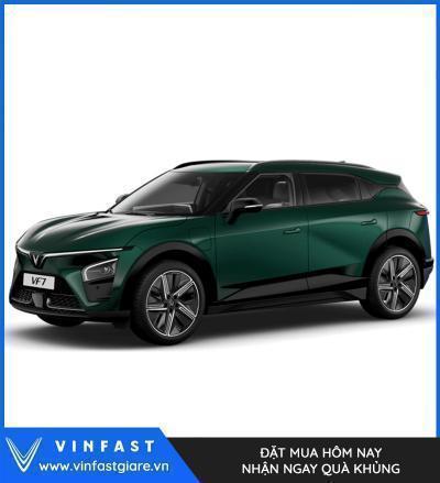 Vinfast VF7 Eco/ Plus Màu Xanh Rêu Giá Lăn Bánh Thông Số Tính Năng