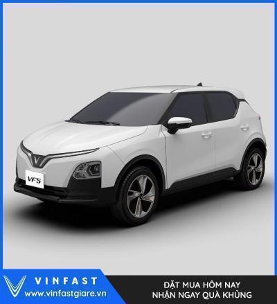 Vinfast VF5 Plus Màu Trắng Giá Lăn Bánh Thông Số Tính Năng