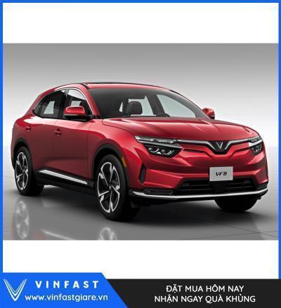 Vinfast VF8 2026 Màu Đỏ Thế Hệ Mới Bảng Giá Lăn Bánh 