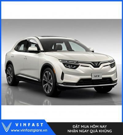 Vinfast VF8 2026 Màu Trắng Thế Hệ Mới Bảng Giá Lăn Bánh Khuyến Mại