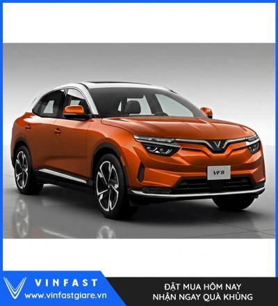 Vinfast VF8 2026 Màu Cam Nóc Trắng Thế Hệ Mới Bảng Giá Lăn Bánh Khuyến Mại