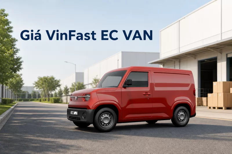 Vinfast EC VAN trong bối cảnh sử dụng