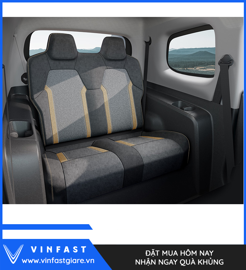 Hàng ghế sau của VinFast VF 2