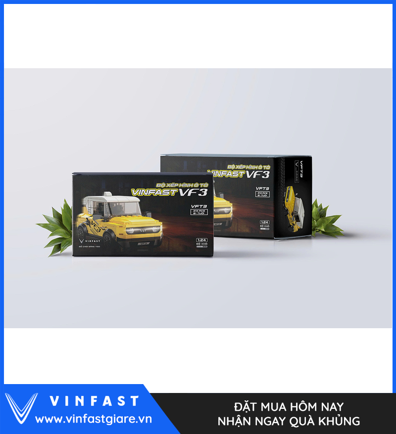 Hộp bộ xếp hình VinFast VF 3