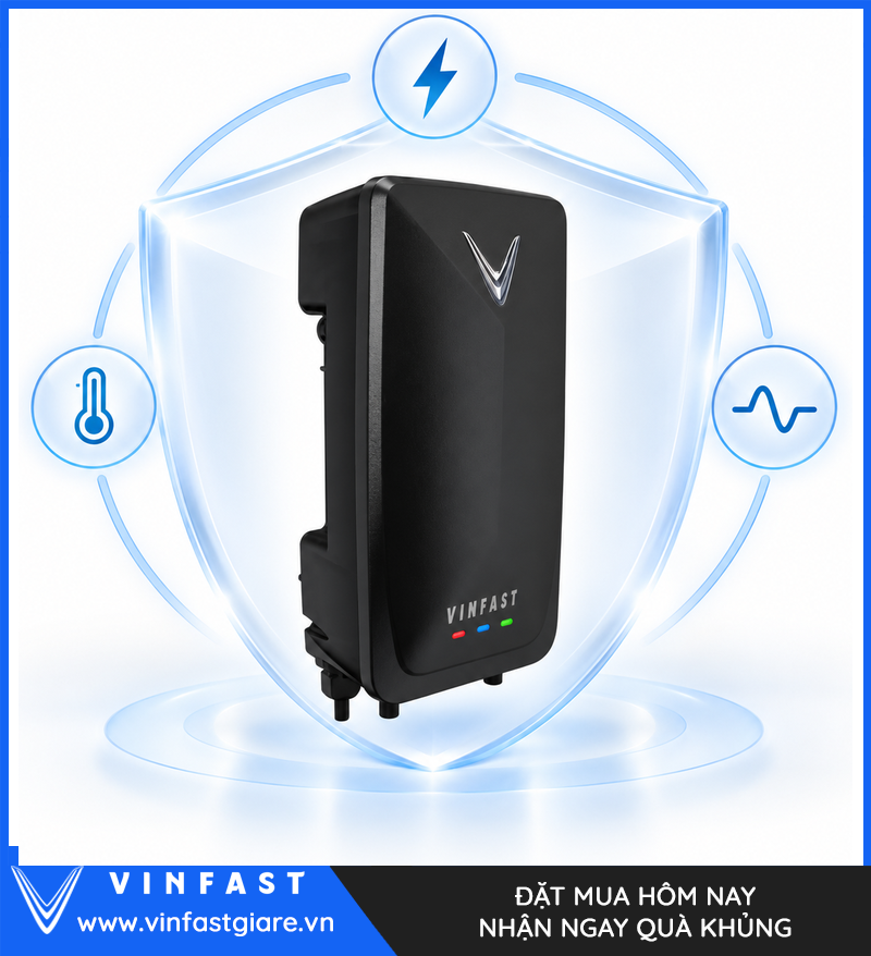 Minh họa các lớp bảo vệ của sạc tại nhà VinFast 3 kW