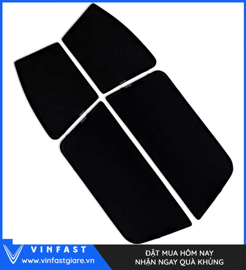 Bộ bốn tấm che nắng cửa VinFast Limo Green