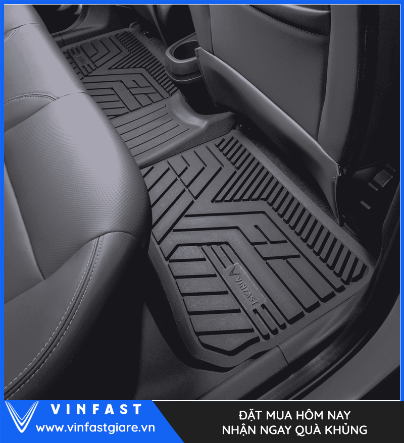 Thảm sàn liền vùng hàng ghế sau VF 5