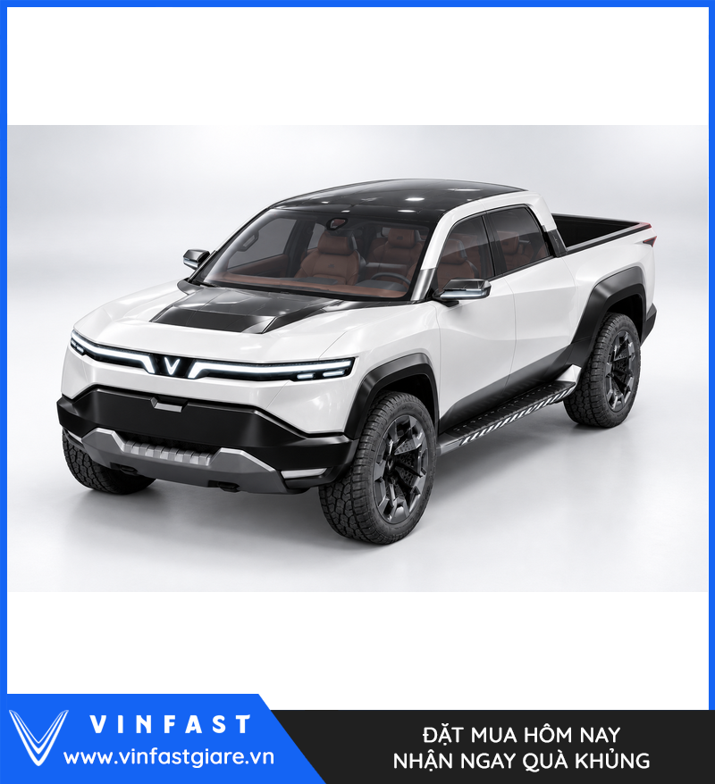 Ảnh thiết kế VF Wild màu trắng nhìn rõ cửa sổ trời toàn cảnh