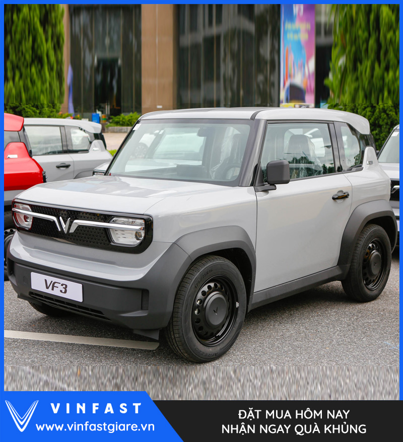 Giá Lăn Bánh Xe Điện Vinfast VF3 Tại Cần Thơ