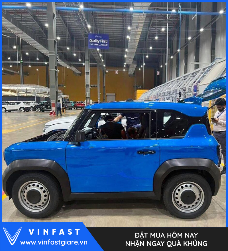 Vinfast VF3 màu xanh dương đậm