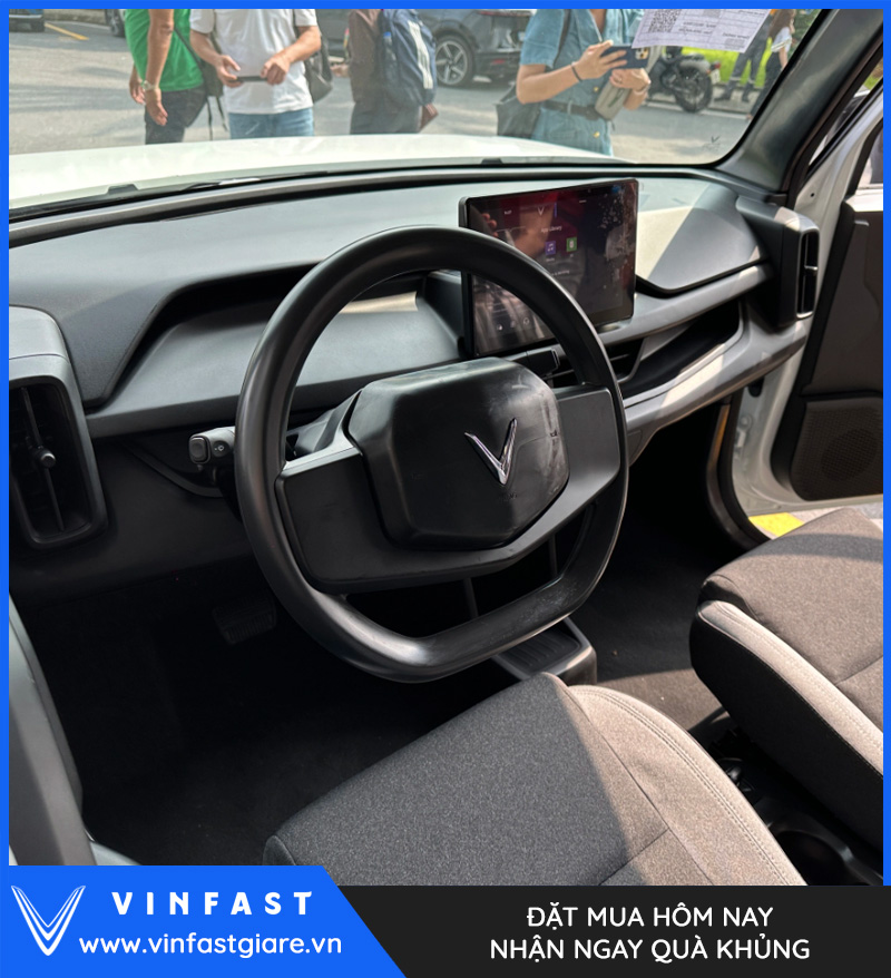 Vinfast VF3 màu xanh rêu
