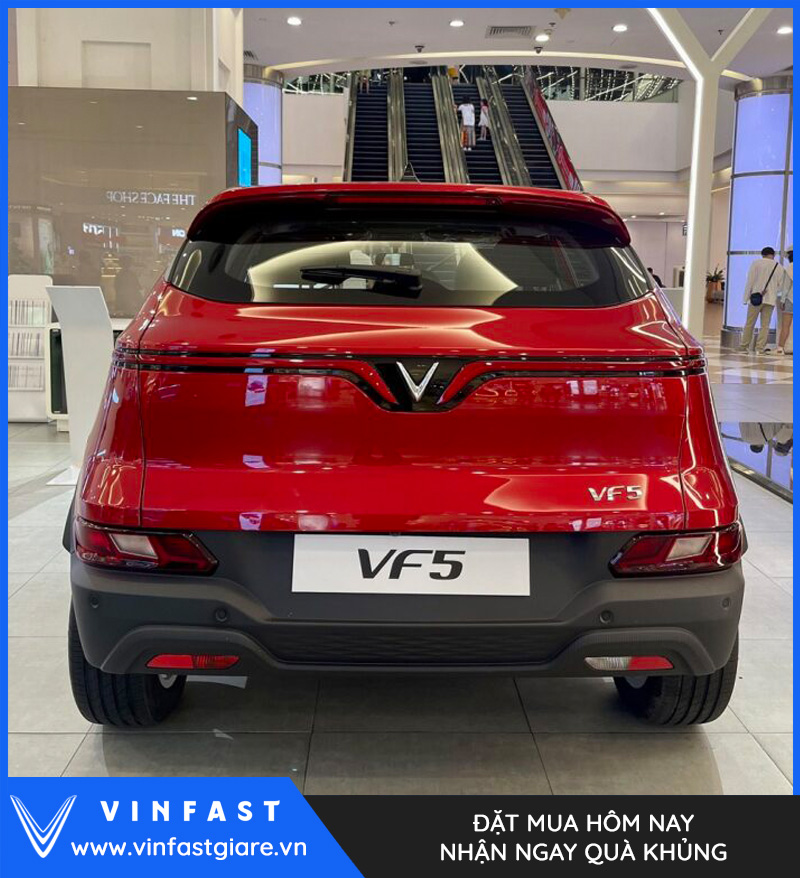 Vinfast VF5 Plus màu đỏ