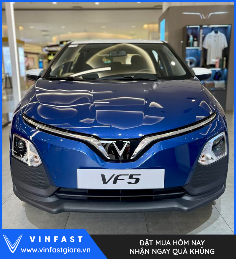 vinfast VF5 plus xanh dương
