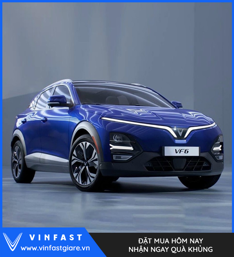 Vinfast VF6 màu xanh dương