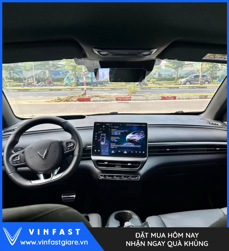 Vinfast VF6 màu xanh rêu