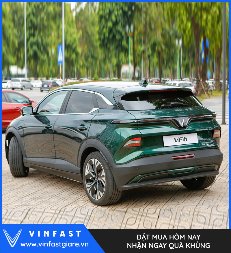 Vinfast VF6 màu xanh rêu