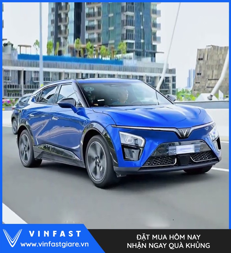 VF 7 Plus màu xanh dương