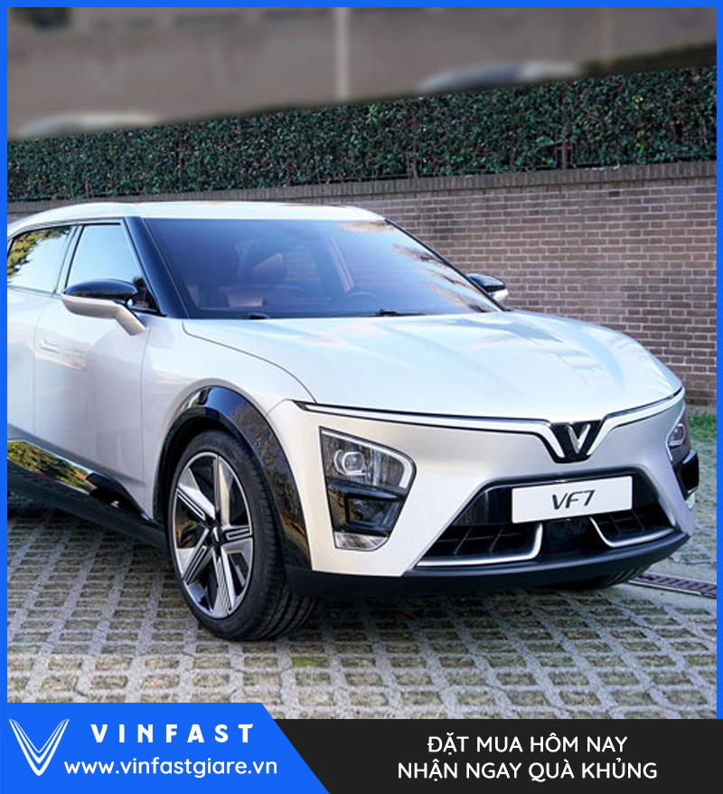 VF 7 Plus màu trắng