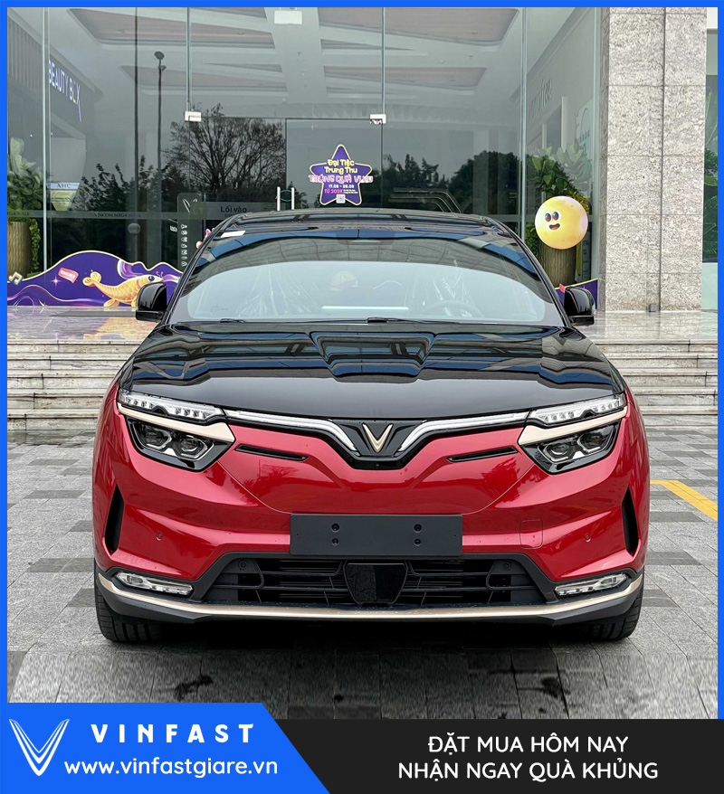 VF8 Lux Plus Đỏ Nóc Đen