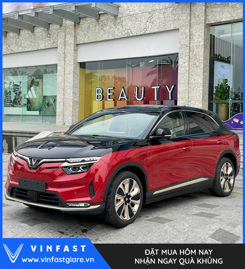VF8 Lux Plus Đỏ Nóc Đen