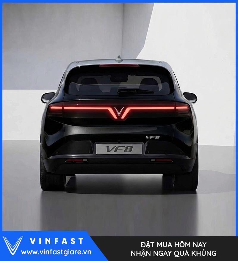 Vinfast VF8 2026 Màu Đen Nóc Xám Thế Hệ Mới Bảng Giá Lăn Bánh Khuyến Mại