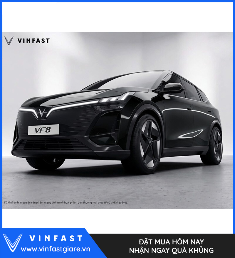 Vinfast VF8 2026 Màu Đen Thế Hệ Mới Bảng Giá Lăn Bánh Khuyến Mại