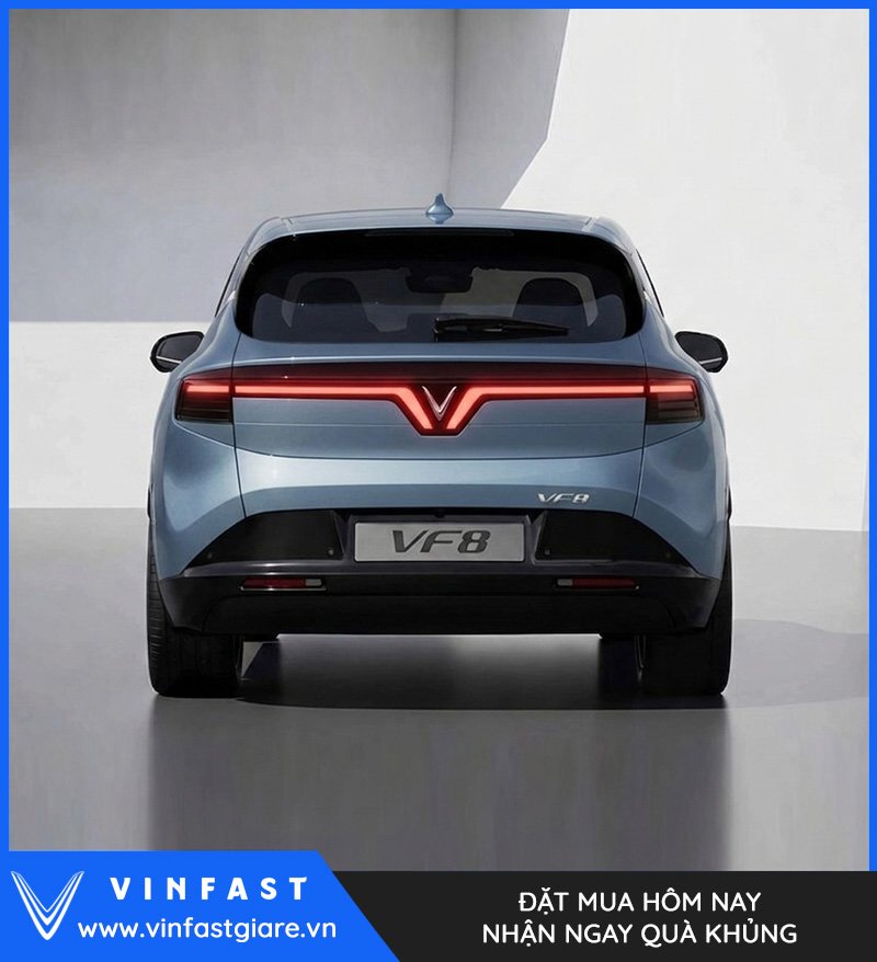 Vinfast VF8 2026 Màu Xanh Dương Thế Hệ Mới Bảng Giá Lăn Bánh Khuyến Mại