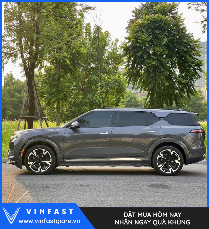 Vinfast VF9 Plus màu xám