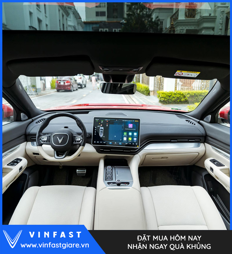 Vinfast VF9 Plus màu đỏ