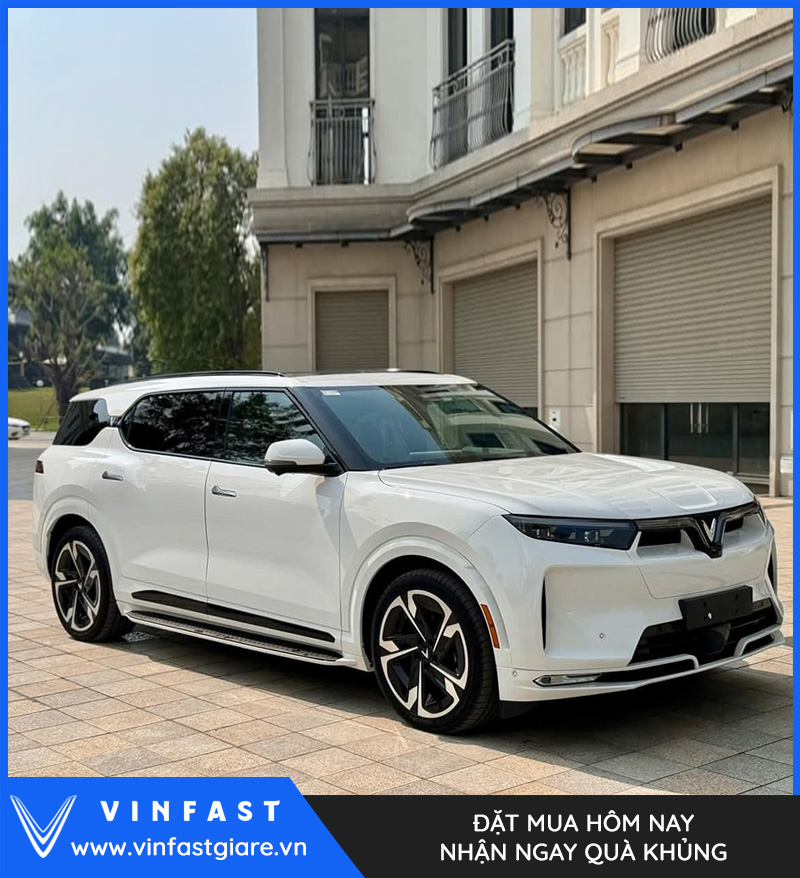 Vinfast VF9 Plus màu trắng