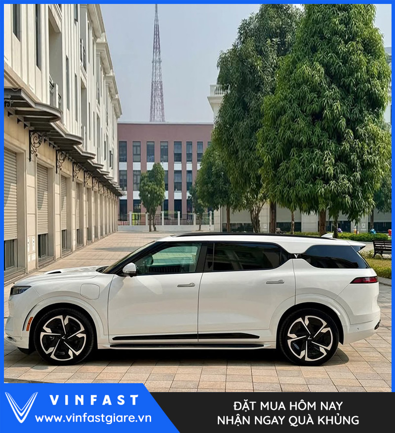 Vinfast VF9 Plus màu trắng