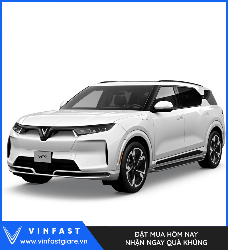 Vinfast VF9 Plus màu trắng