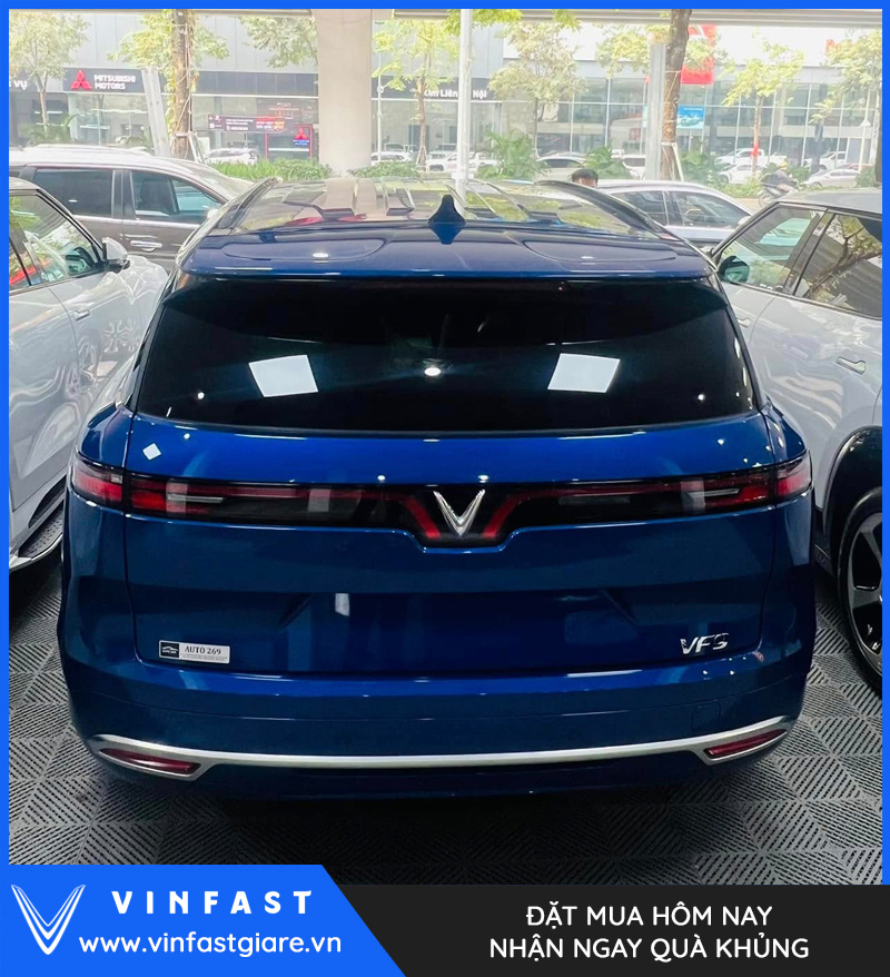 Vinfast VF9 Plus màu xanh