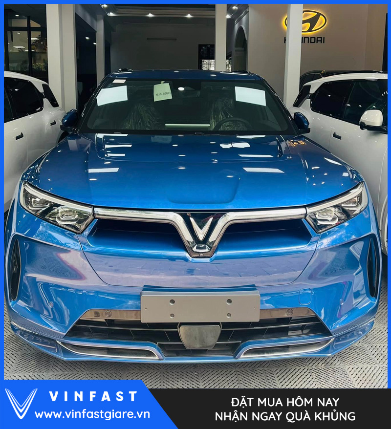 Vinfast VF9 Plus màu xanh