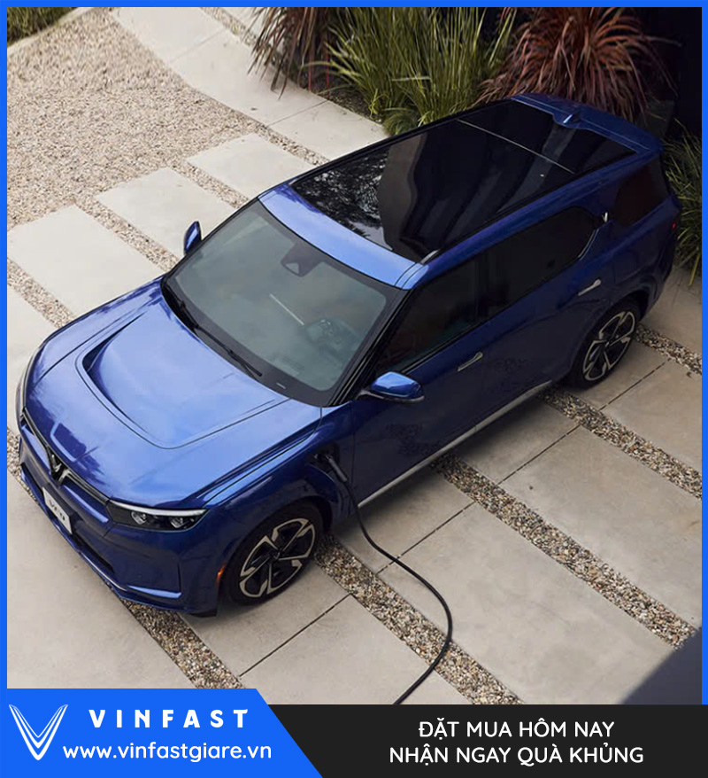 Vinfast VF9 Plus màu xanh
