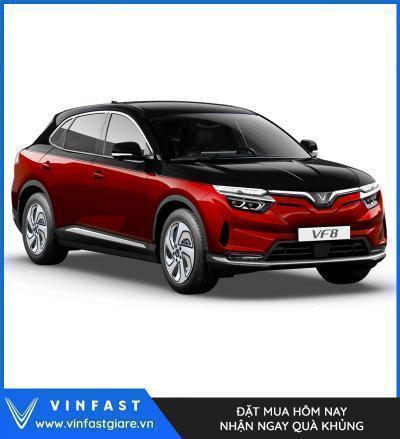 Vinfast VF8 Eco/ Plus Màu Đỏ Nóc Đen Giá Lăn Bánh Thông Số Tính Năng