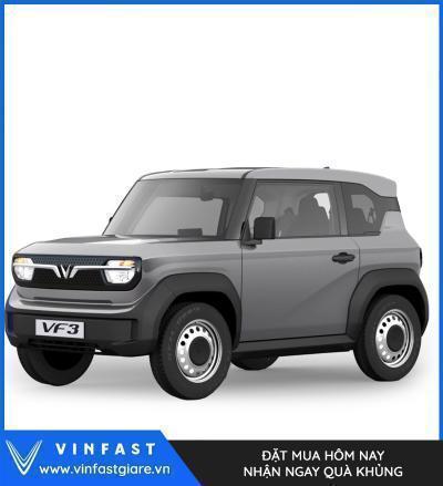 Vinfast VF3 Màu Xám Giá Lăn Bánh Thông Số Tính Năng