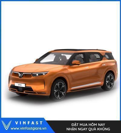 Vinfast VF9 Eco/ Plus Màu Cam Giá Lăn Bánh Thông Số Tính Năng