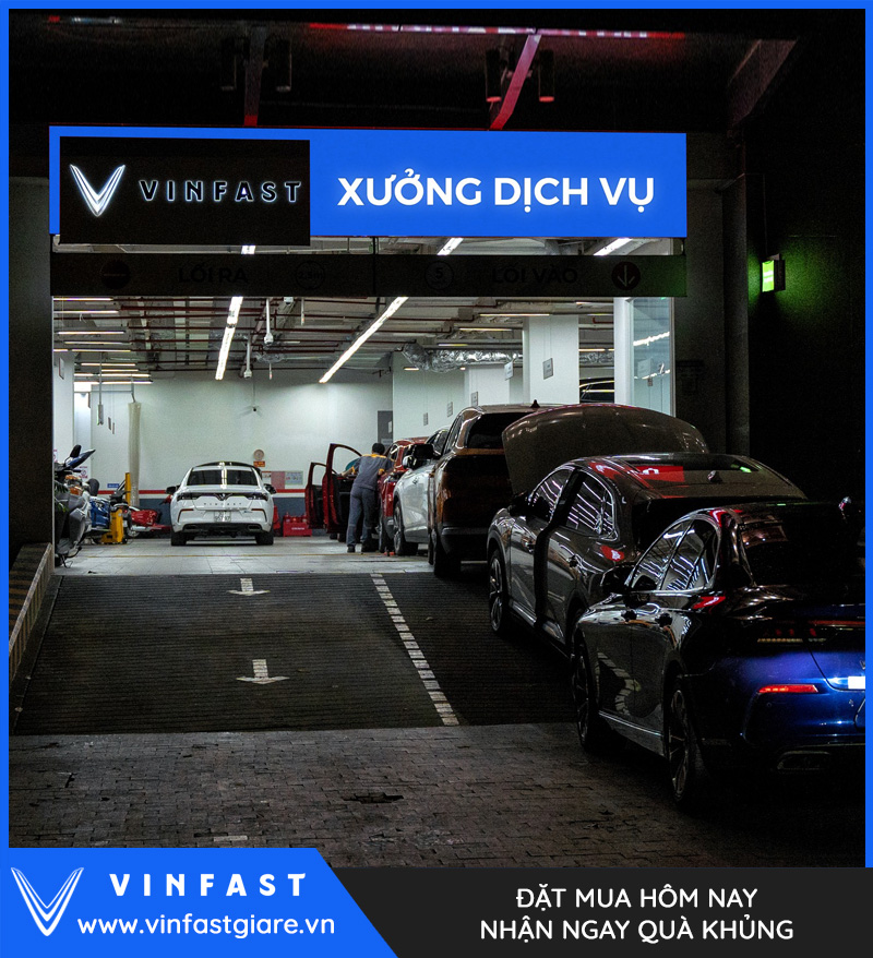 VinFast đứng đầu về số lượng xưởng dịch vụ tại Việt Nam