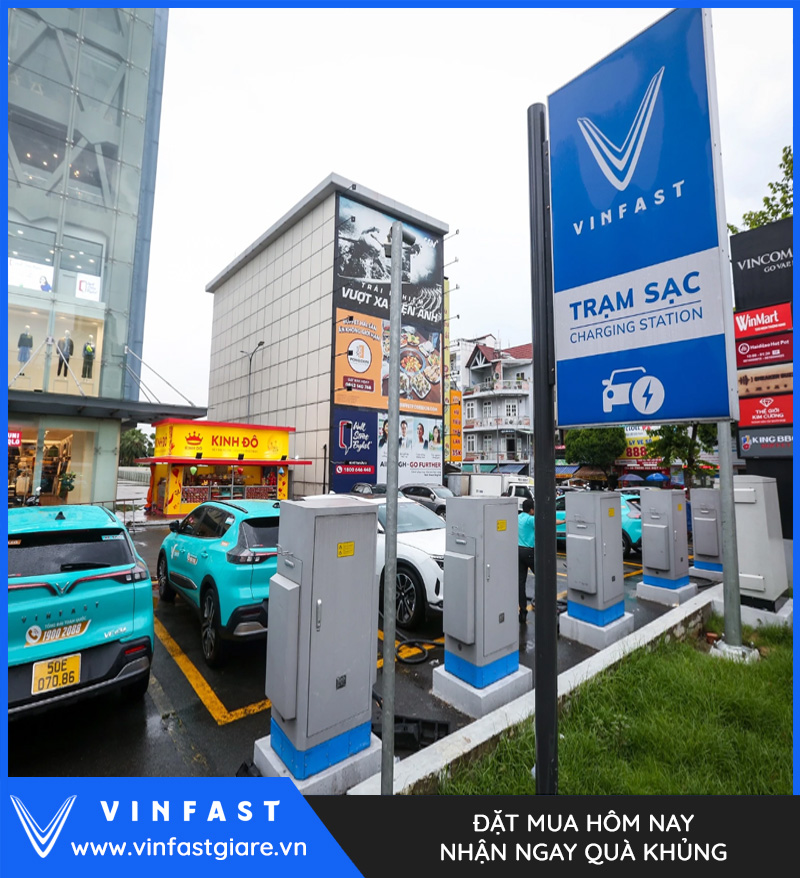 Hướng dẫn nhận diện các trạm sạc V-GREEN gần bạn