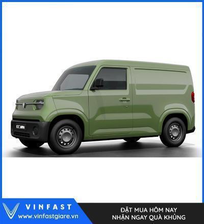 Vinfast EC Van Màu Xanh Rêu Giá Lăn Bánh Thông Số Tính Năng