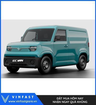 Vinfast EC Van Màu Xanh Ngọc Giá Lăn Bánh Thông Số Tính Năng