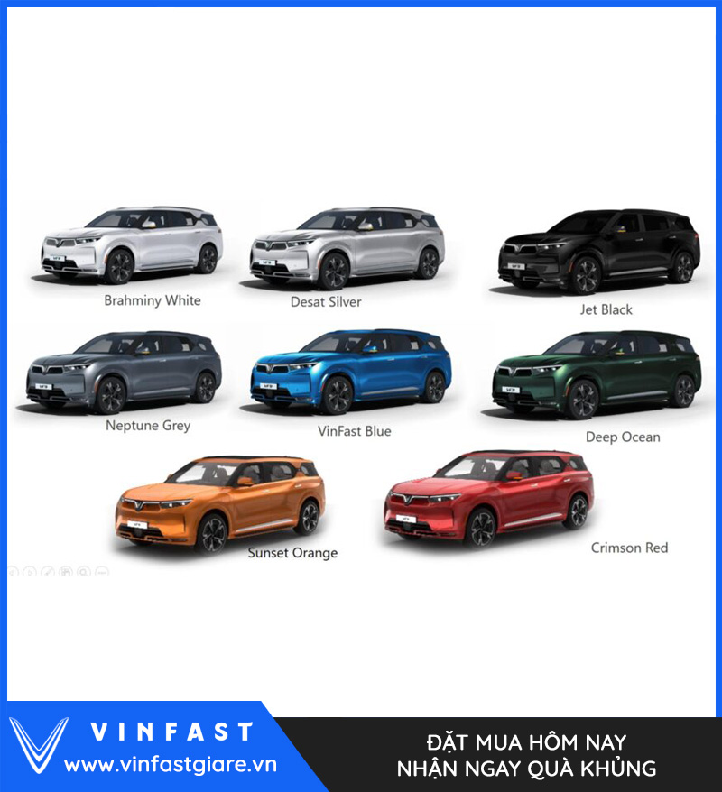 Giá Xe Điện VinFast VF9 Mới Nhất Tại Cầu Giấy